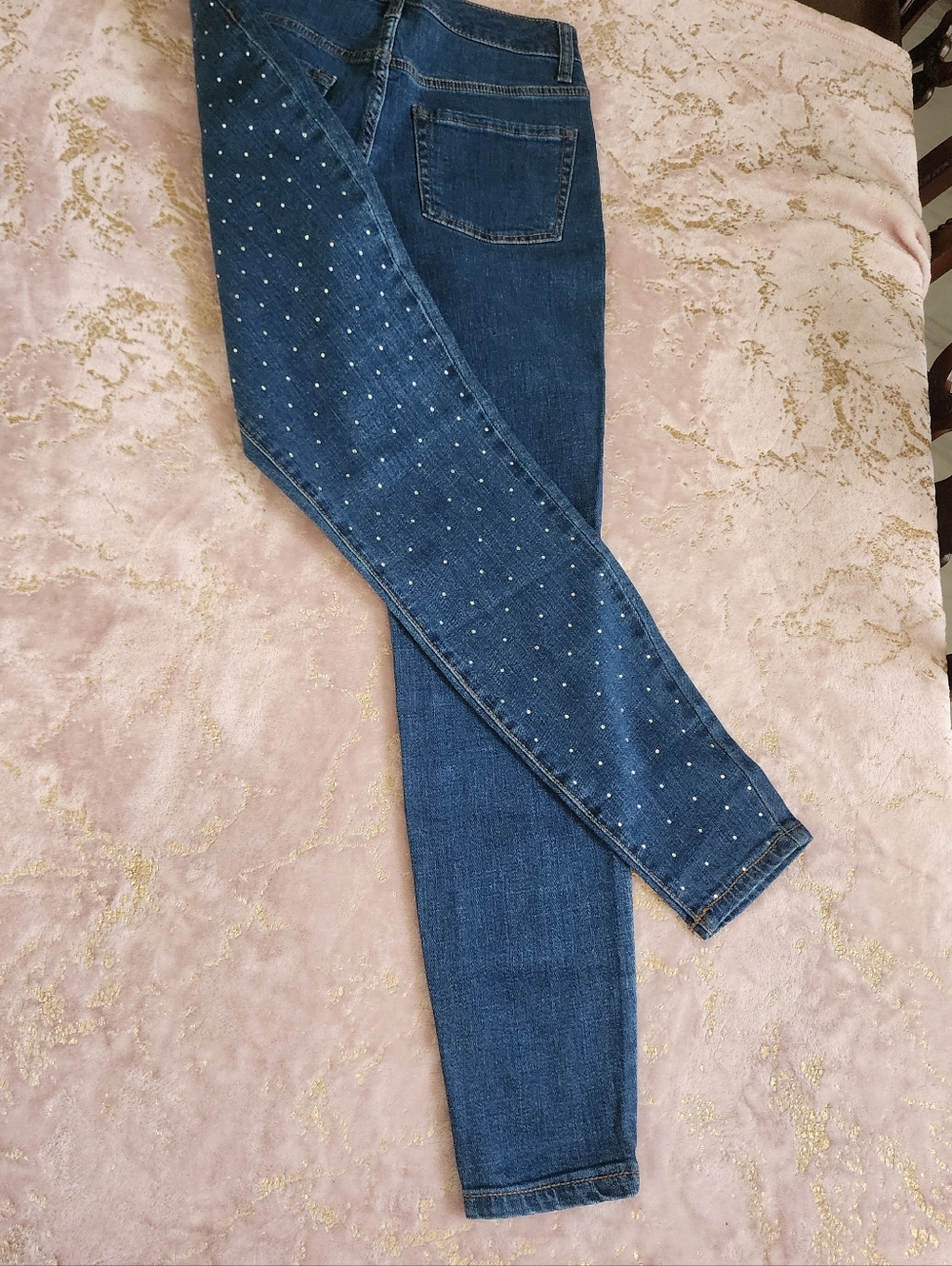 WILD FABLE | Women’s Embellished Jeans - Sparkle Detail - Picture 6 of 16